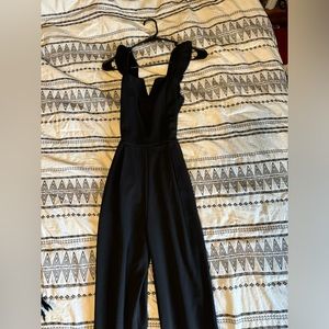 Women’s black jumpsuit